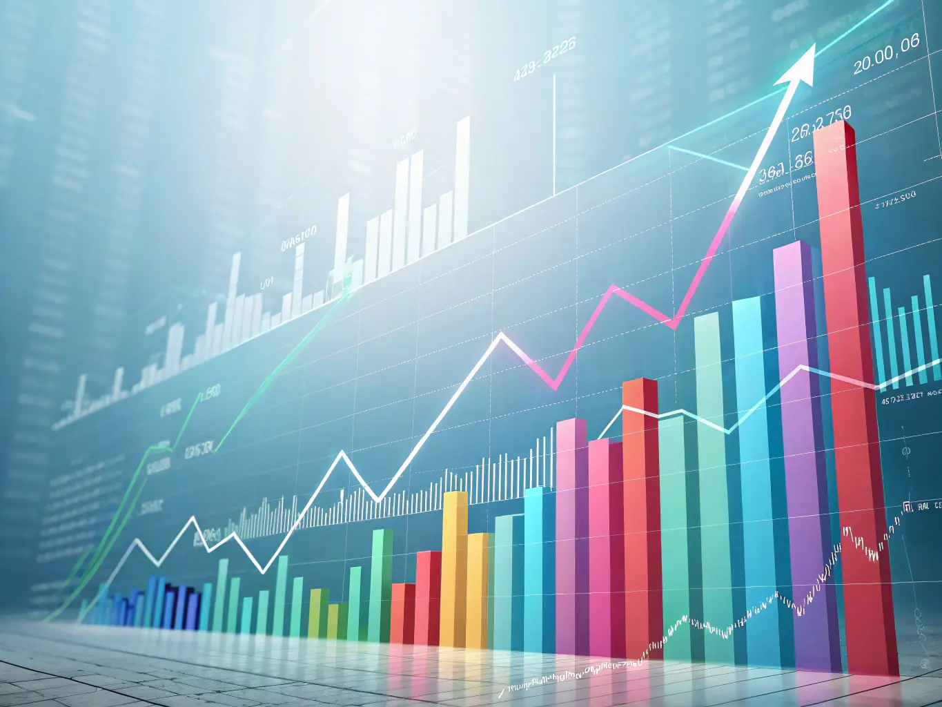 A visual representation of a business growth chart, showing upward trends and positive financial indicators, symbolizing the potential for expansion and increased profitability through strategic planning.